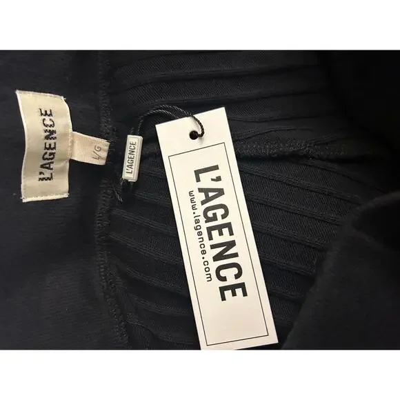 NWT L'agence Kiki H/R Pull on Flare Pant - L - Picture 5 of 5